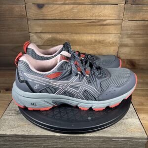Asics Gel-Venture 8 Womens Size 10 Shoes Gray Running Sneakers 1012A708 EUC